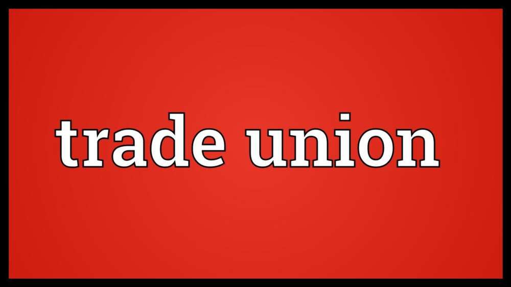 One of the logos of trade union