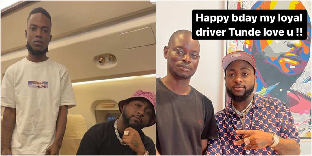 Davido, his driver, a DMW member