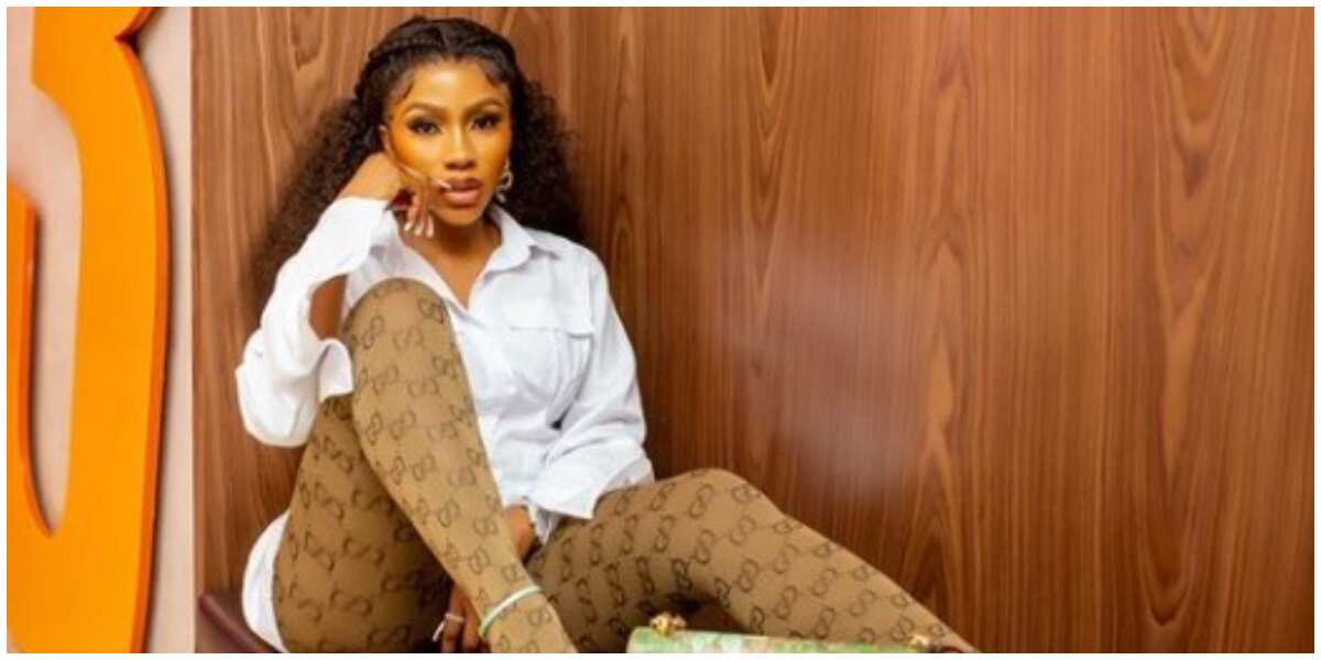 Dripping in Gucci: BBNaija star Mercy Eke poses in N1m designer ensemble