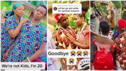 "It is better to be single": 20-year-old Nigerian man divorces girl 8 months after they wedded, shares video