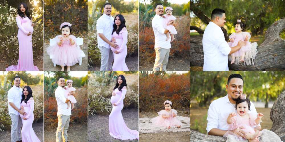 Husband Recreates Maternity Shoot with Daughter After Wife's Death