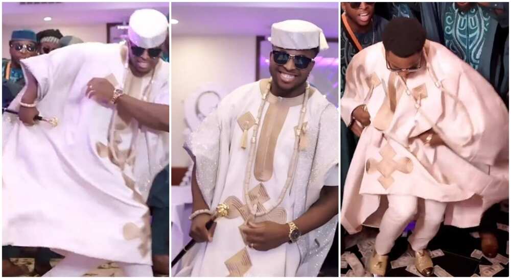 Nigerian groom dances to First Time in America by Naira Marley. Nigerian groom dances to First Time in America by Naira Marley.