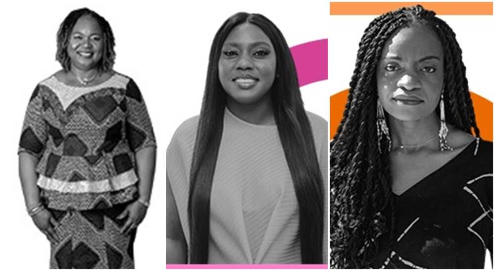 Photos of 3 Nigerian women who are among the BBC 100 Women 2022.