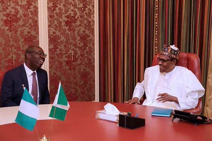 Edo election: Obaseki hails Buhari for ensuring INEC independence