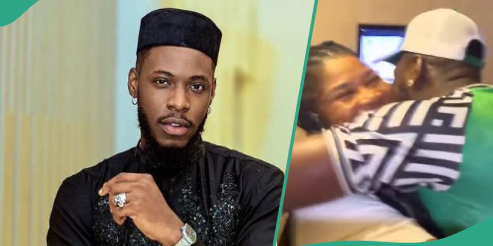 BBNaija All Stars Soma and mother BBNaija All Stars Soma and mother
