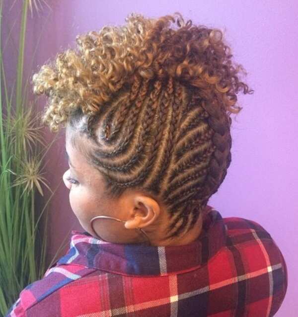 Braided mohawk