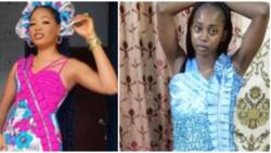 How much did she pay? Reactions as lady left in shock over dress received from tailor