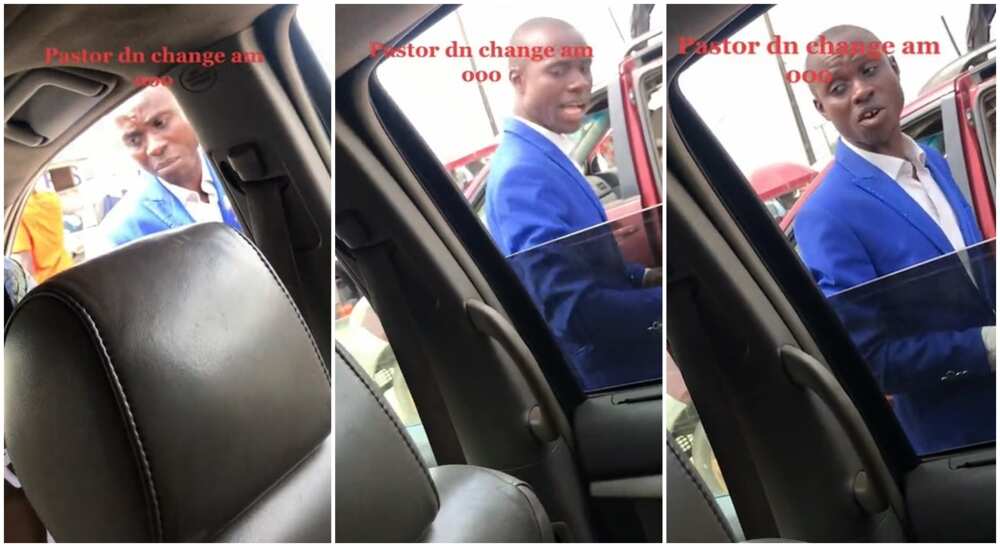 Photos of the Nigerian motor park preacher who rejected money. Photos of the Nigerian motor park preacher who rejected money.