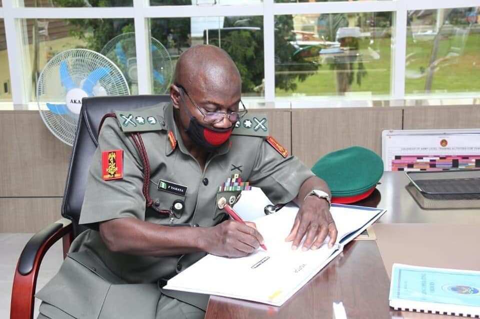 Chief of Army Staff Lieutenant General Faruk Yahaya