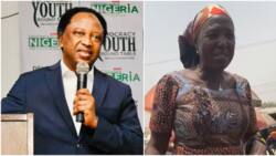 Interesting videos emerge as prominent ex-senator adopts market woman as mother
