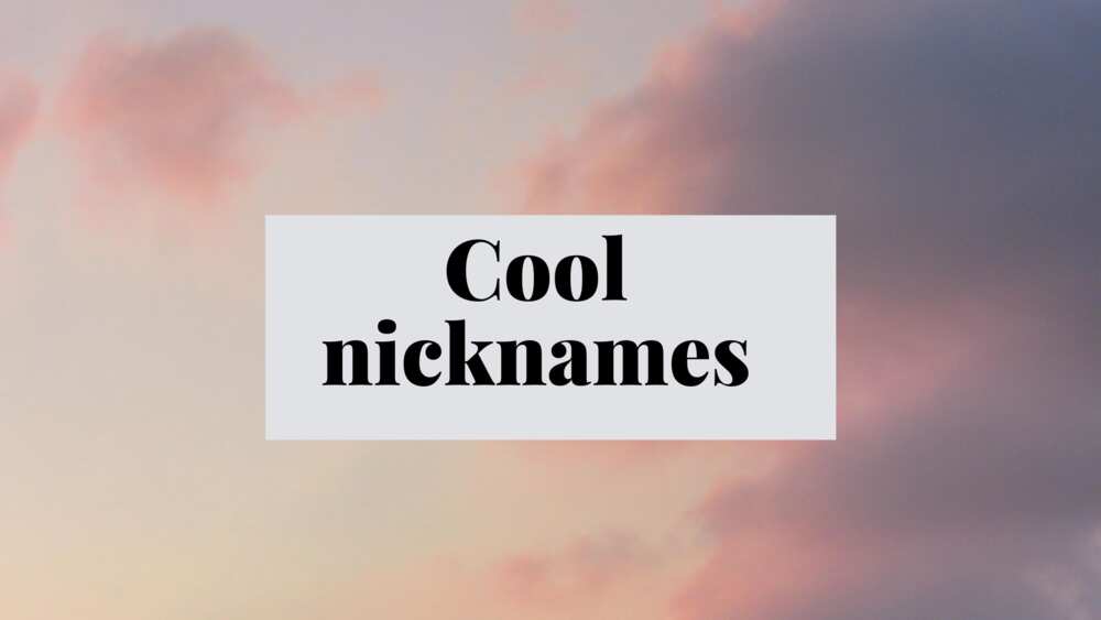 cute nicknames