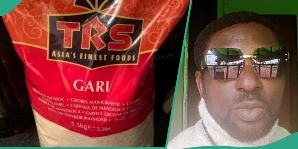 Reactions as Blackface shares image of Garri from China