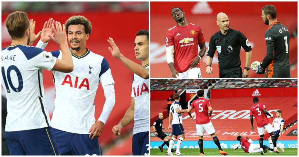 Man United vs Tottenham: Kane, Son score brace as Spurs win 6-1 at Old Trafford