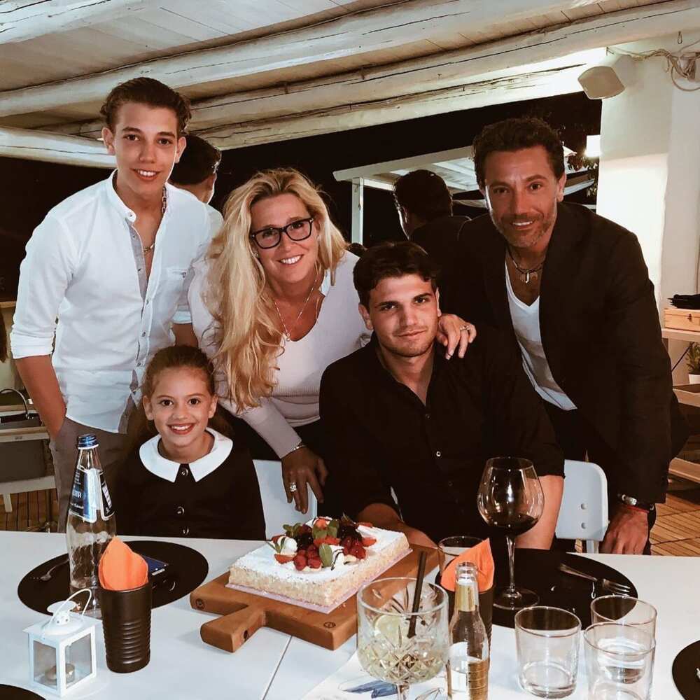 Gino D'Acampo family