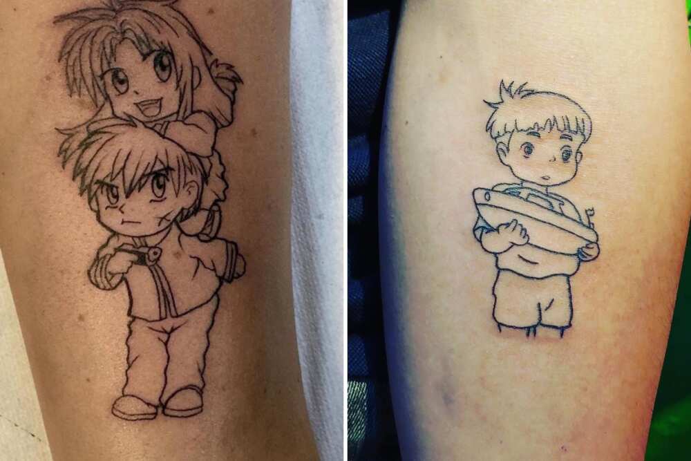 Naruto tattoos