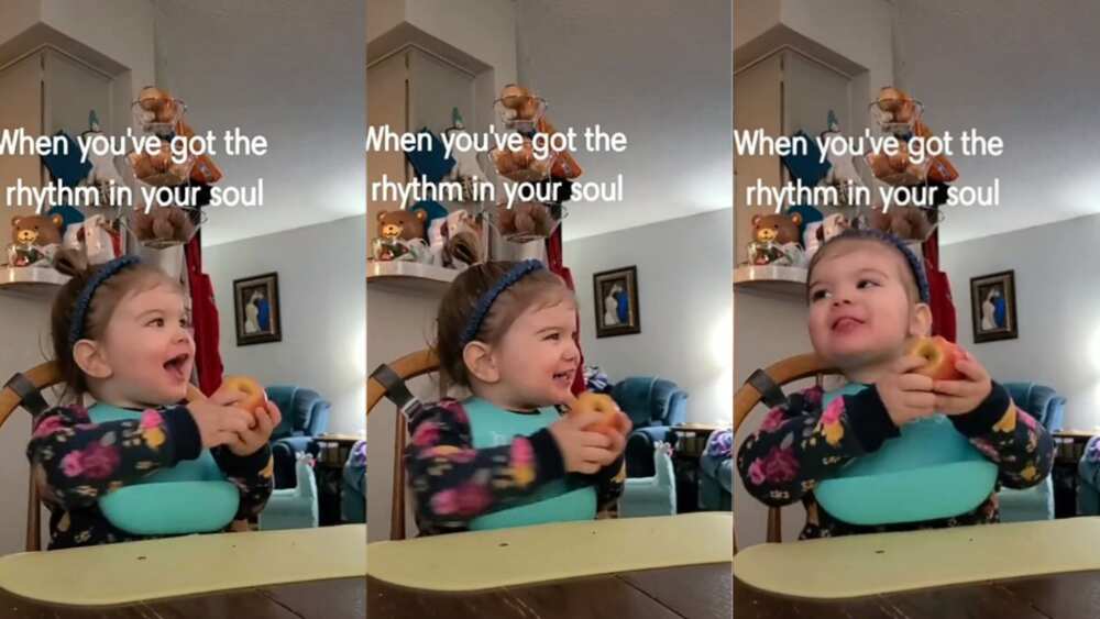 Little girl showcases her dancing skills Little girl showcases her dancing skills