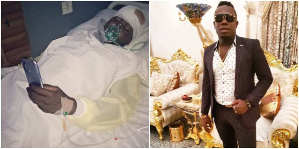 Duncan Mighty survuves car accident