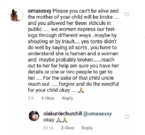 Churchill replies fan who told him to take care of his son