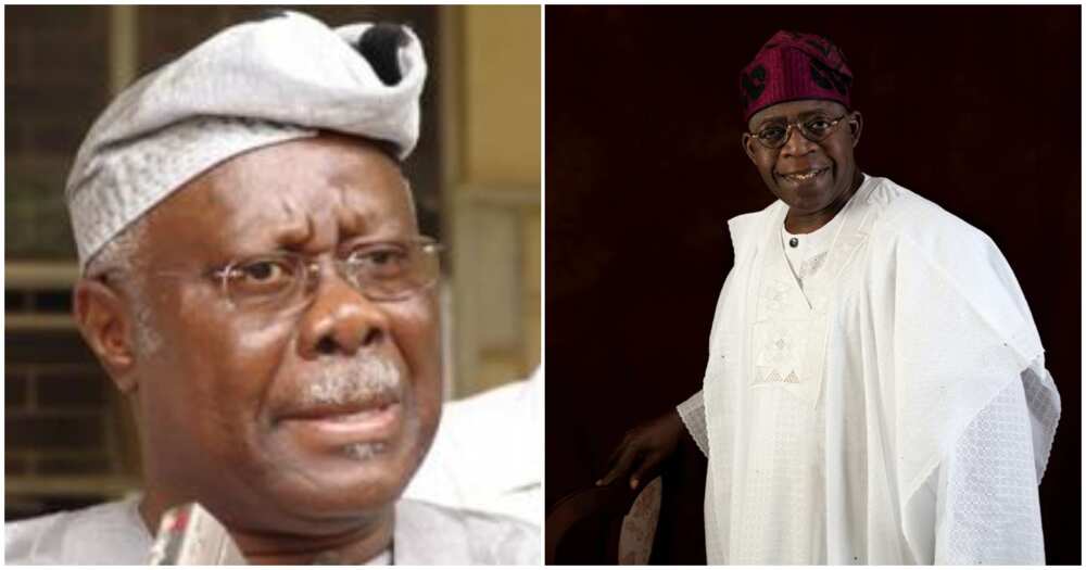 Bode George/ Tinubu/ George speaks on accepting Tinubu's offer Bode George/ Tinubu/ George speaks on accepting Tinubu's offer