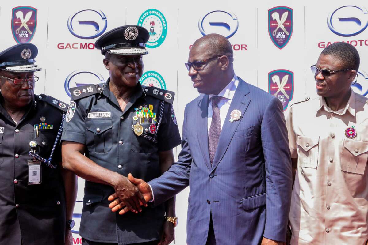 Edo state government donates 50 vehicles to the Nigerian Police Force