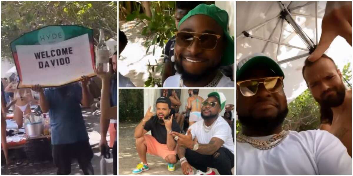 Balling hard: Photos, videos from singer Davido's fun-filled weekend in Miami