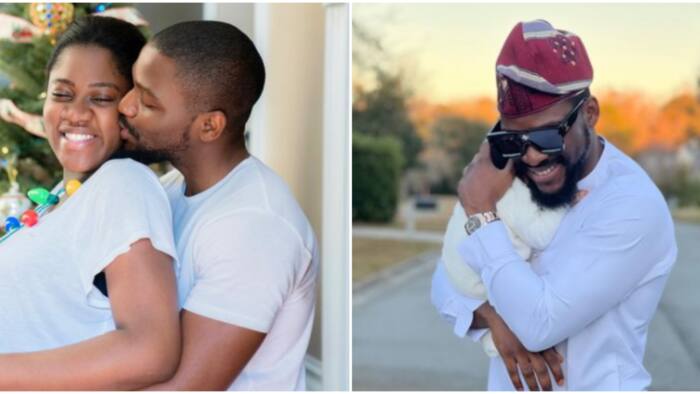 Get comfortable with fights, quarrels: Tobi Bakre tells fan who asked about secret of his beautiful marriage