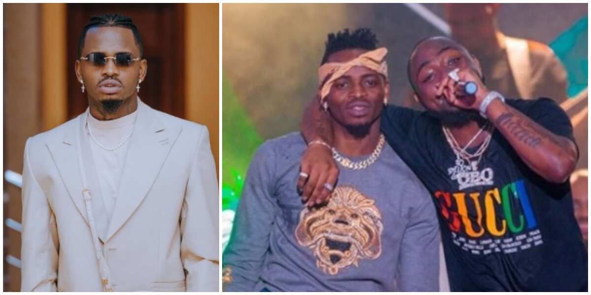 Diamond Platnumz talks about featuring Davido on a song, reveals he was on the verge of bankruptcy