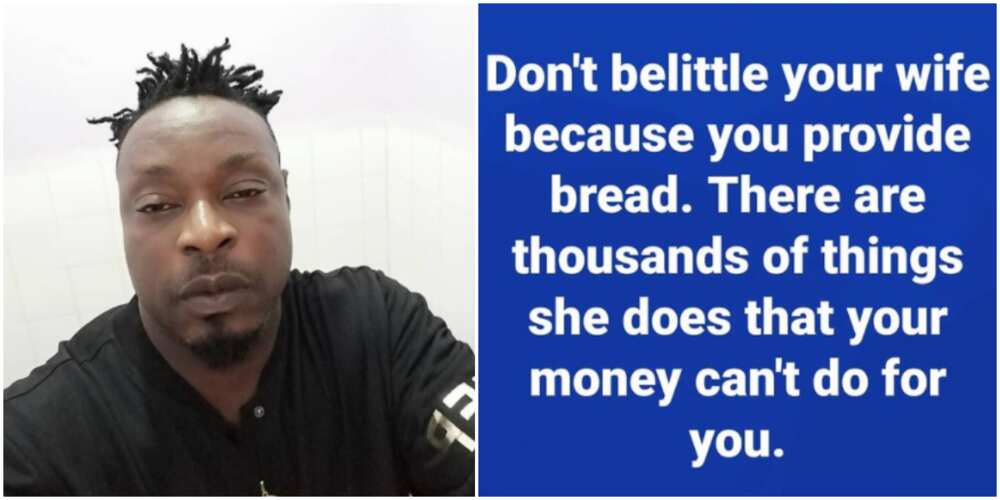 Don't belittle your wife because you're the provider: Rapper Eedris Abdulkareem says