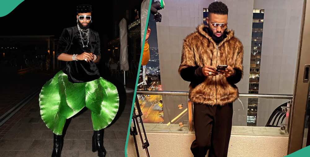 Swanky Jerry slays unusual outfits