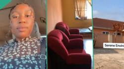 "My personal space": Lady doing her NYSC in Edo gets one-bedroom apartment with kitchen and bathroom