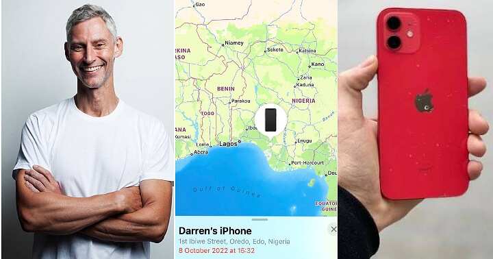 Oyinbo man, missing iPhone, Nigeria