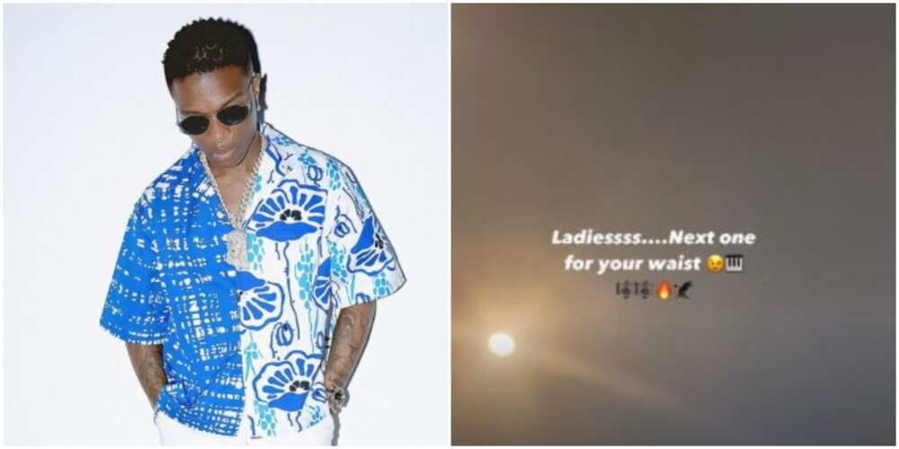 Singer Wizkid Teases Ladies With New Music, Says It’s for Their Waist