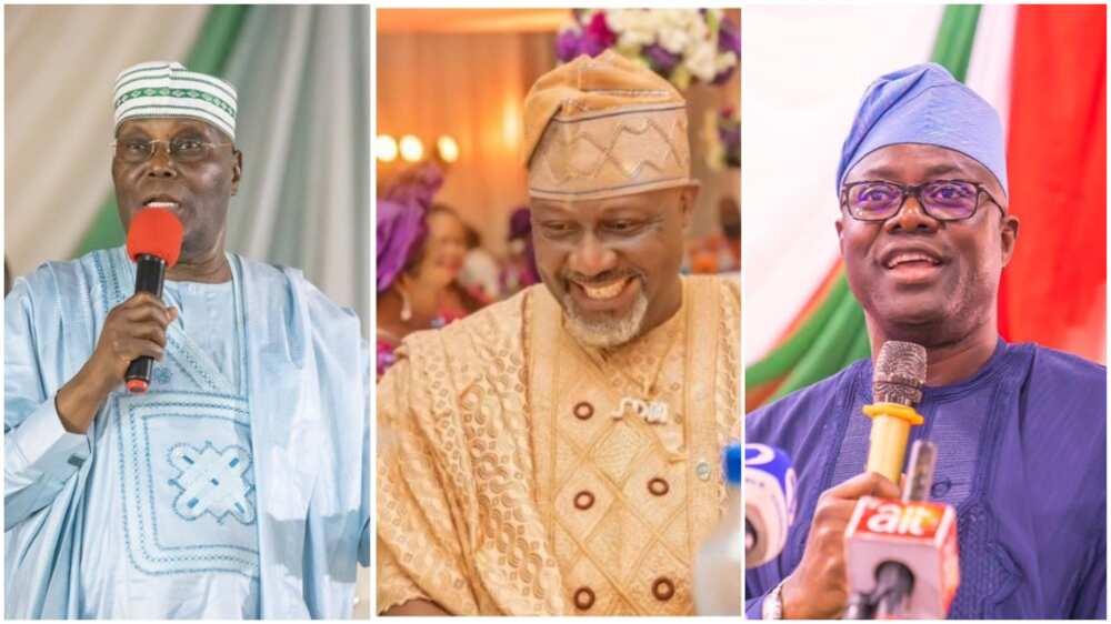 Dino Melaye/Seyi Makinde/Atiku Abubakar/PDP/2023 Election