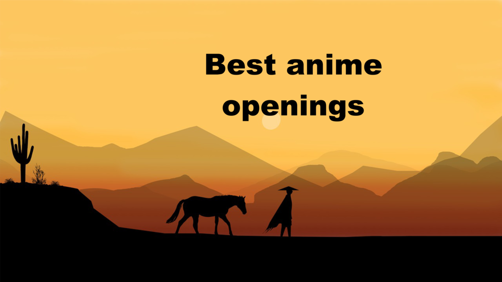best anime intros