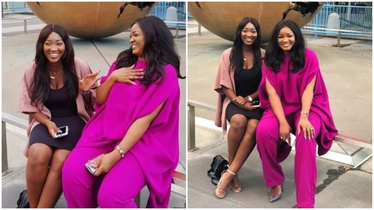 Image result for omotola jalade and her daughter