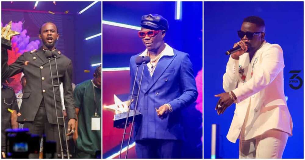 Black Sherif, Stonebwoy, Sarkodie Black Sherif, Stonebwoy, Sarkodie