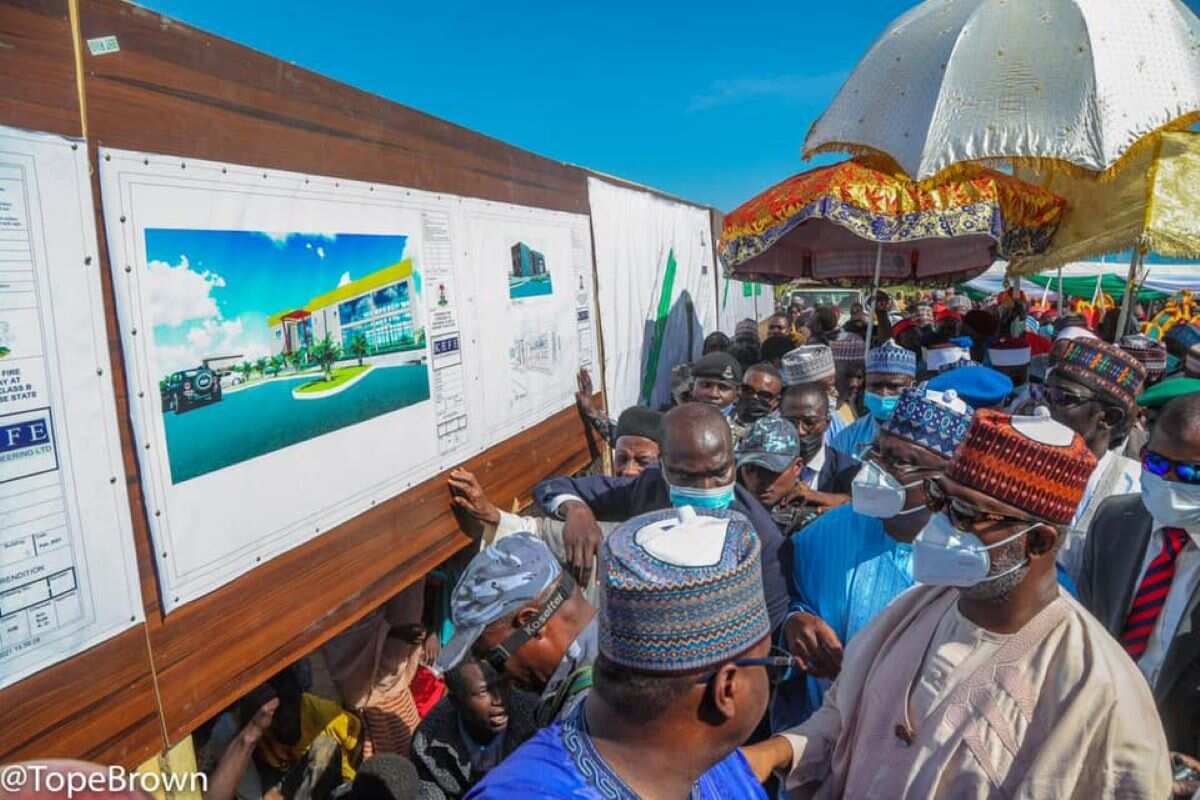 Senate president flags off airstrip construction in Yobe