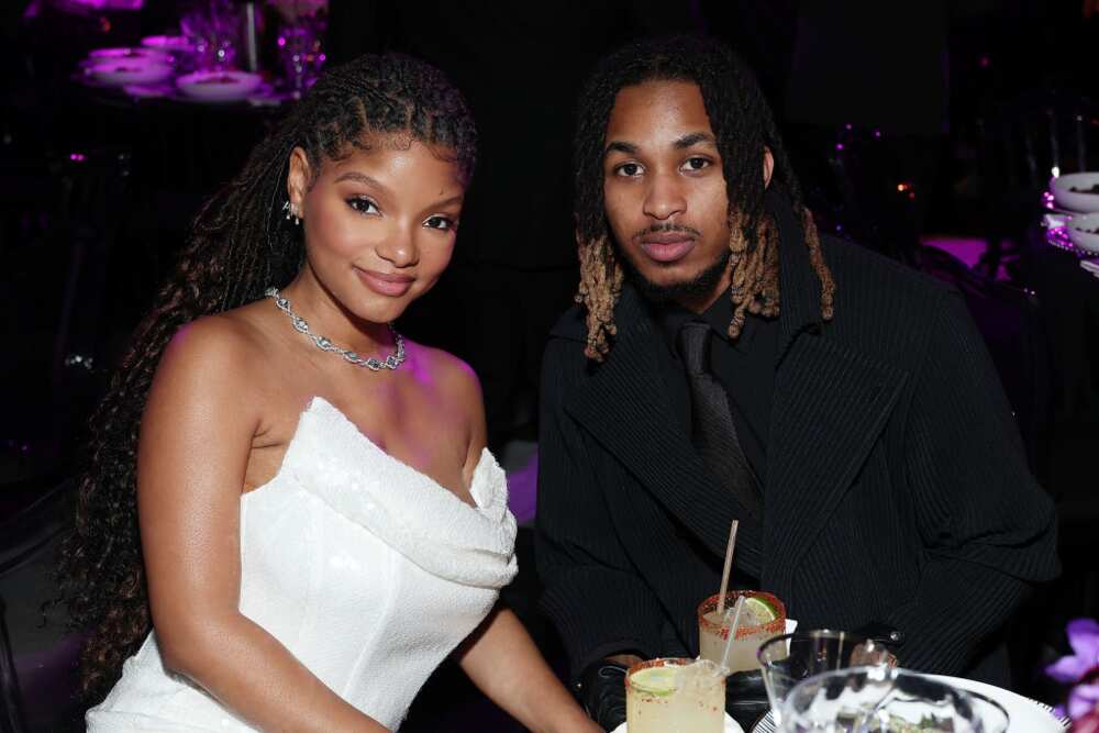 Halle Bailey and DDG at the Recording Academy Honors presented by The Black Music Collective