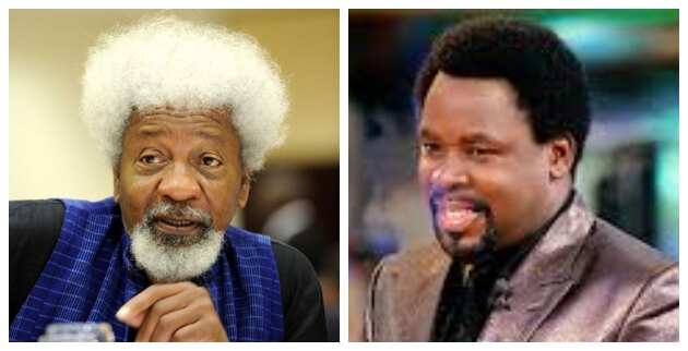 Soyinka finally reveals alleged cause of TB Joshua's church collapse in 2014