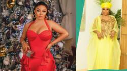 "Made it to Santa's nice list": Toke Makinwa says as she slays in gorgeous red outfit