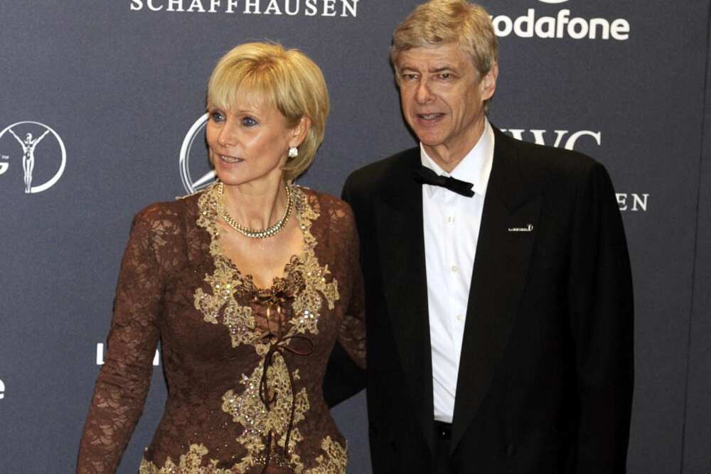 Arsene Wenger wife