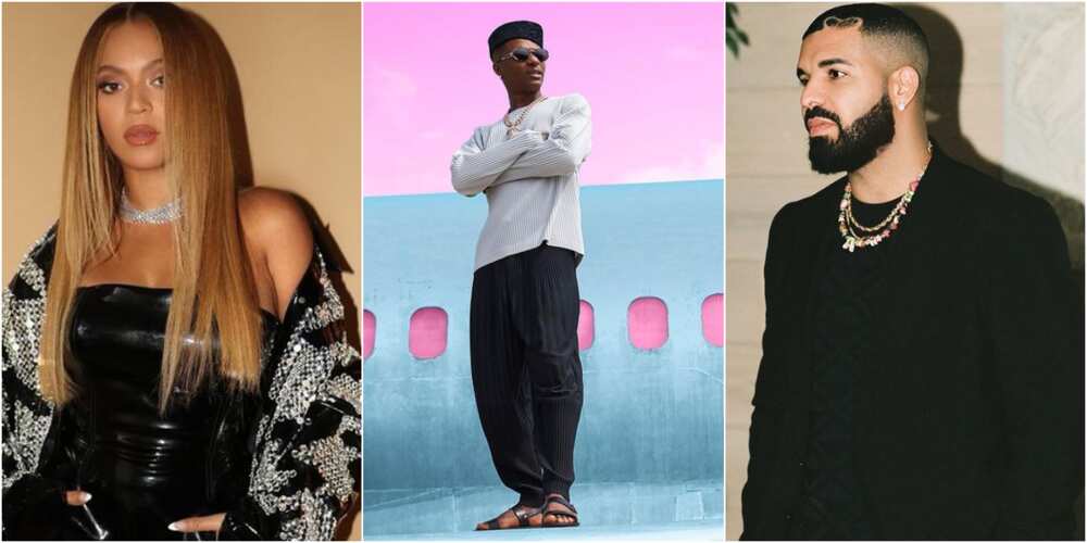 Wizkid, Drake and Beyoncé