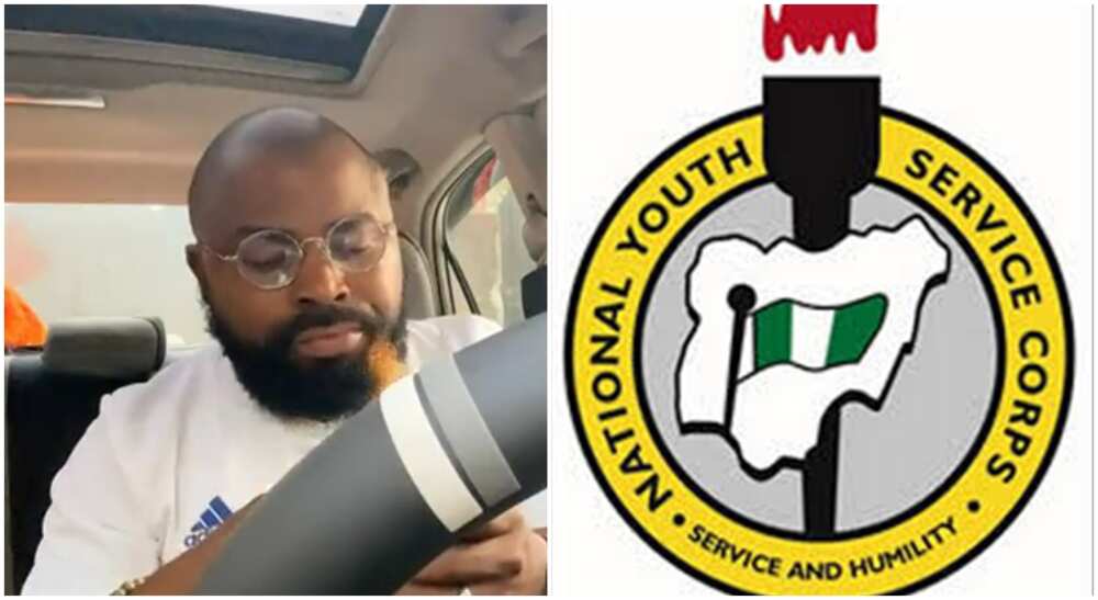 Nigerian journalist says he gave an NYSC member N15 but he returned it after he received his first alawee.
