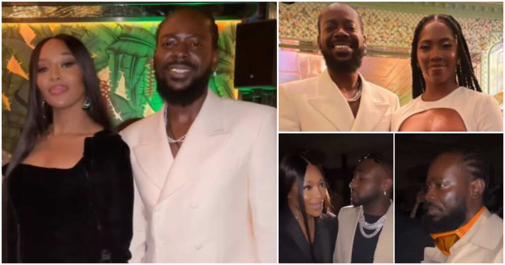 Adekunle Gold parties freely with Naomi Campbell