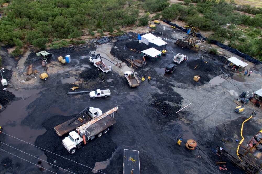 The mine where the workers have been missing since August 3 in northern Mexico The mine where the workers have been missing since August 3 in northern Mexico
