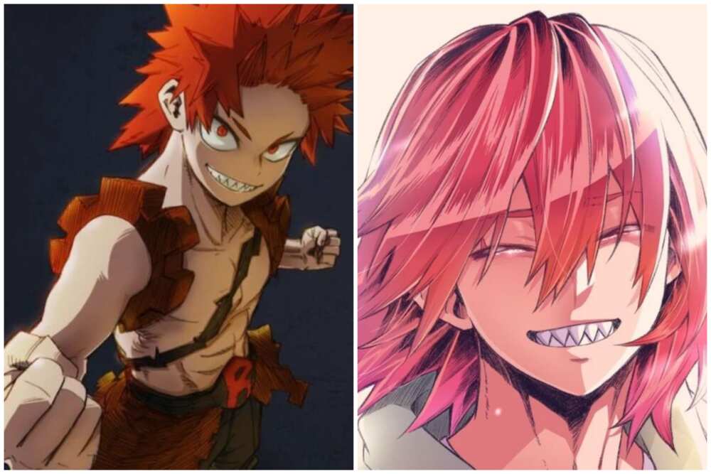 Characters with red hair