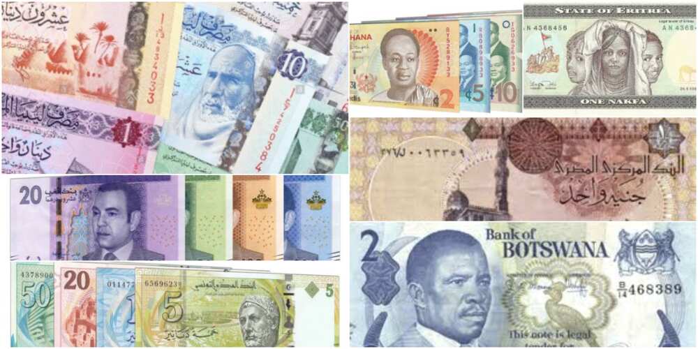 Top 7 countries with the most valuable currencies in Africa 2021