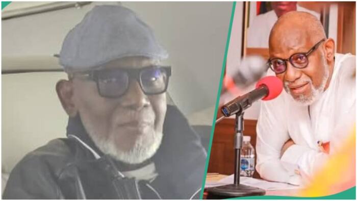 Akeredolu's daughter sends journalists out of father's compound, gives reason