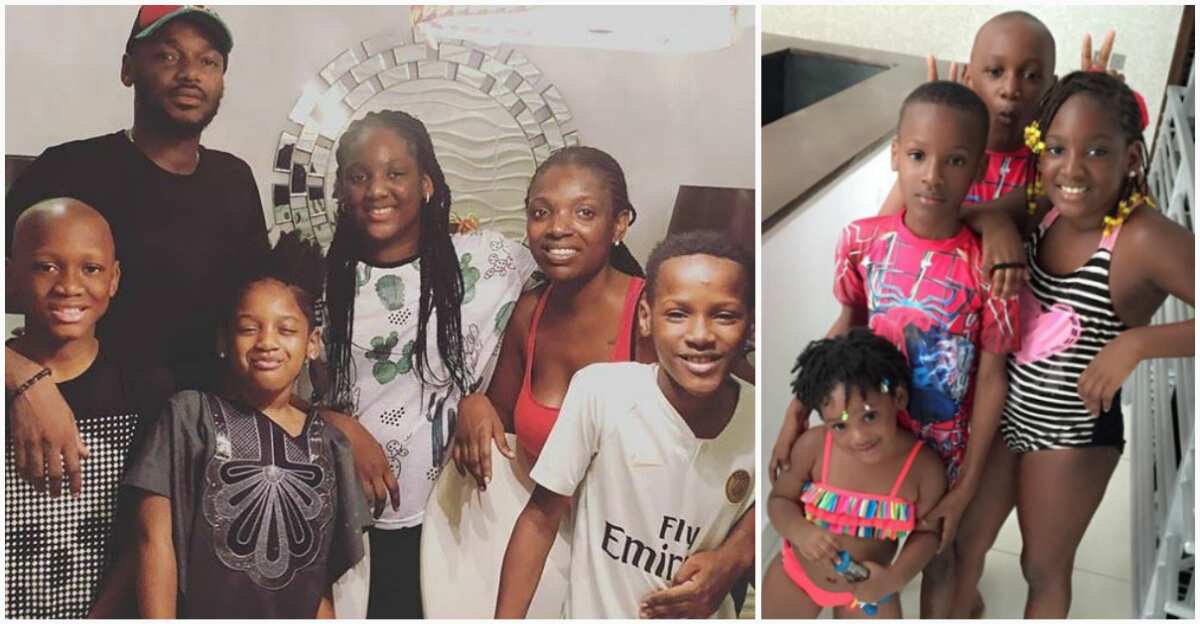 How many children does 2face have Legit.ng