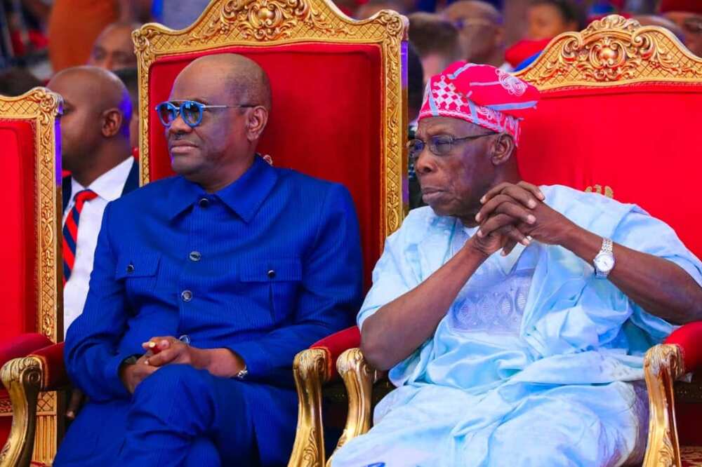 Former president, Chief Olusegun Obasanjo, Port Harcourt, the Rivers State capital